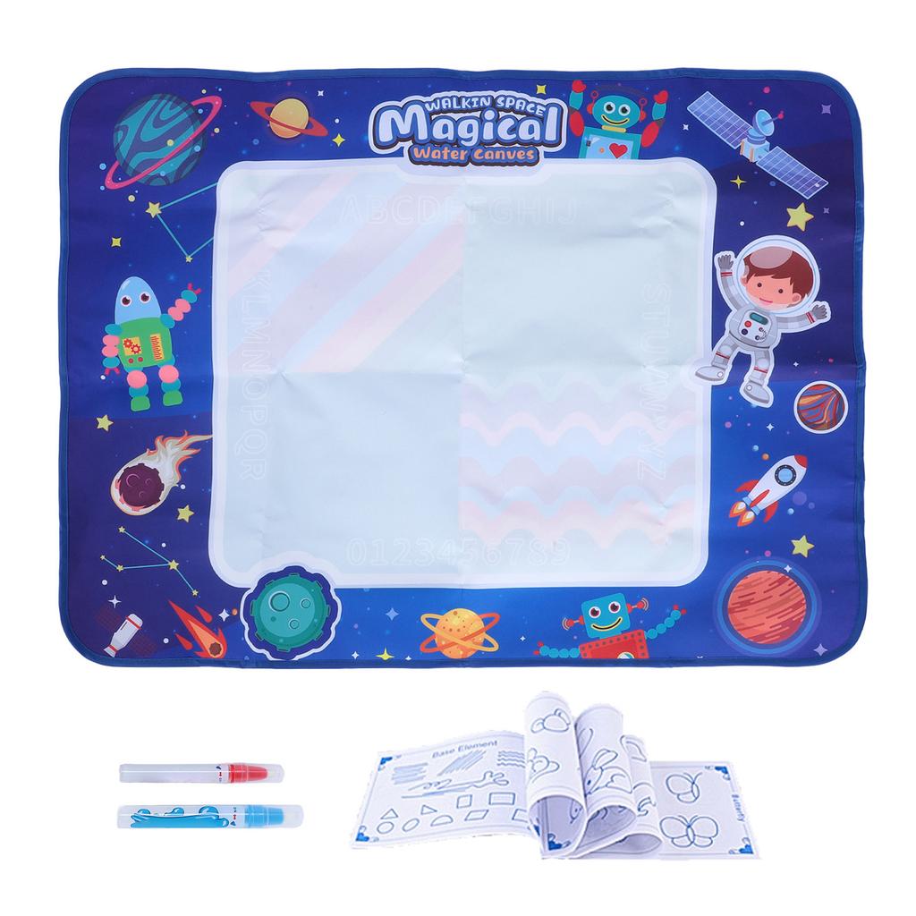 Barn Tidlig Læring Vannlerret Stort Gjenbrukbart Vaskbart Barn Vann Doodlekart for Hjem Utendørs