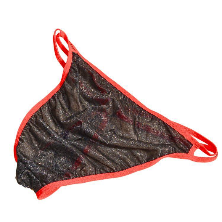 Mesh Men Underwear Panties See Through G-String Gay