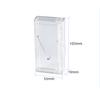 1pcs Fashion Creative Transparent Automatic Pop-Up Cigarette Case Best-Selling Cigarette Case Fine Smoke 20 Sticks Pink