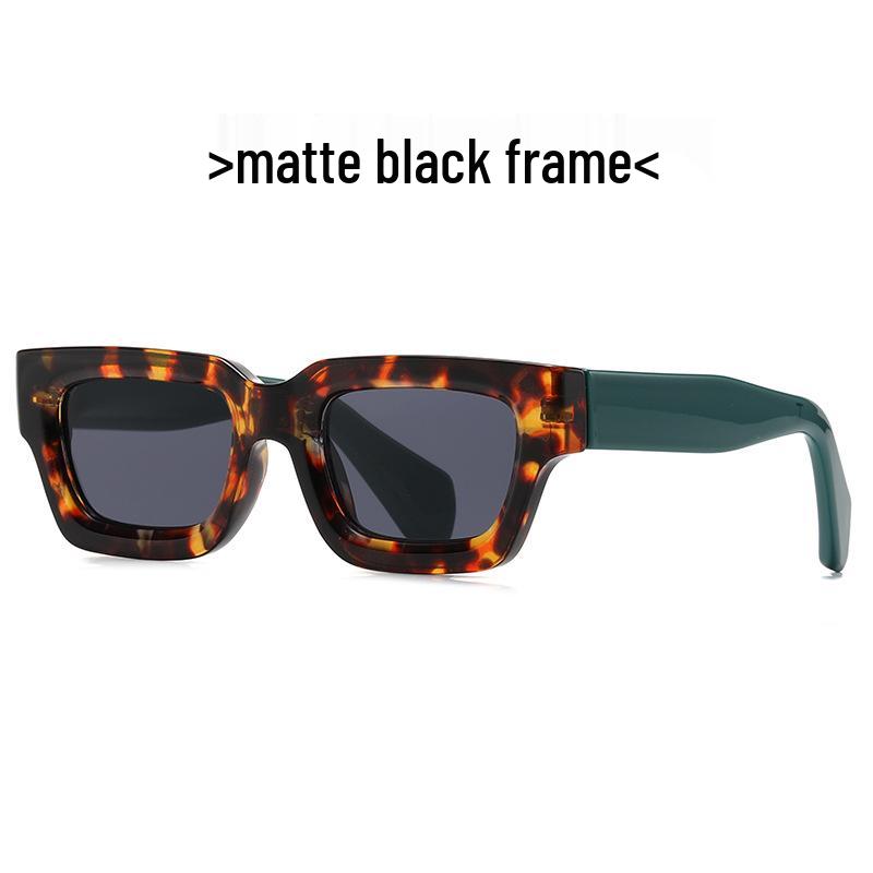 

Унисекс Классические Солнцезащитные Очки Квадратной Формы в Уличном Стиле