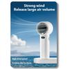 Portable Handheld Fan 100 Speeds USB Rechargeable with LED Display