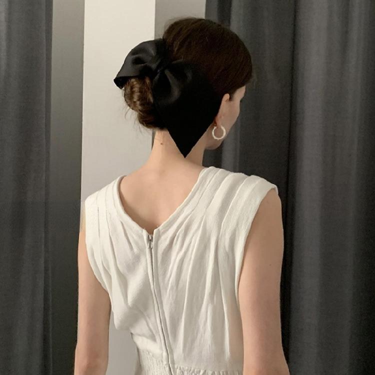 Fashion Hair Bows French Hair Clip Lady Ponytail Holder Party Hair Shaping Decor