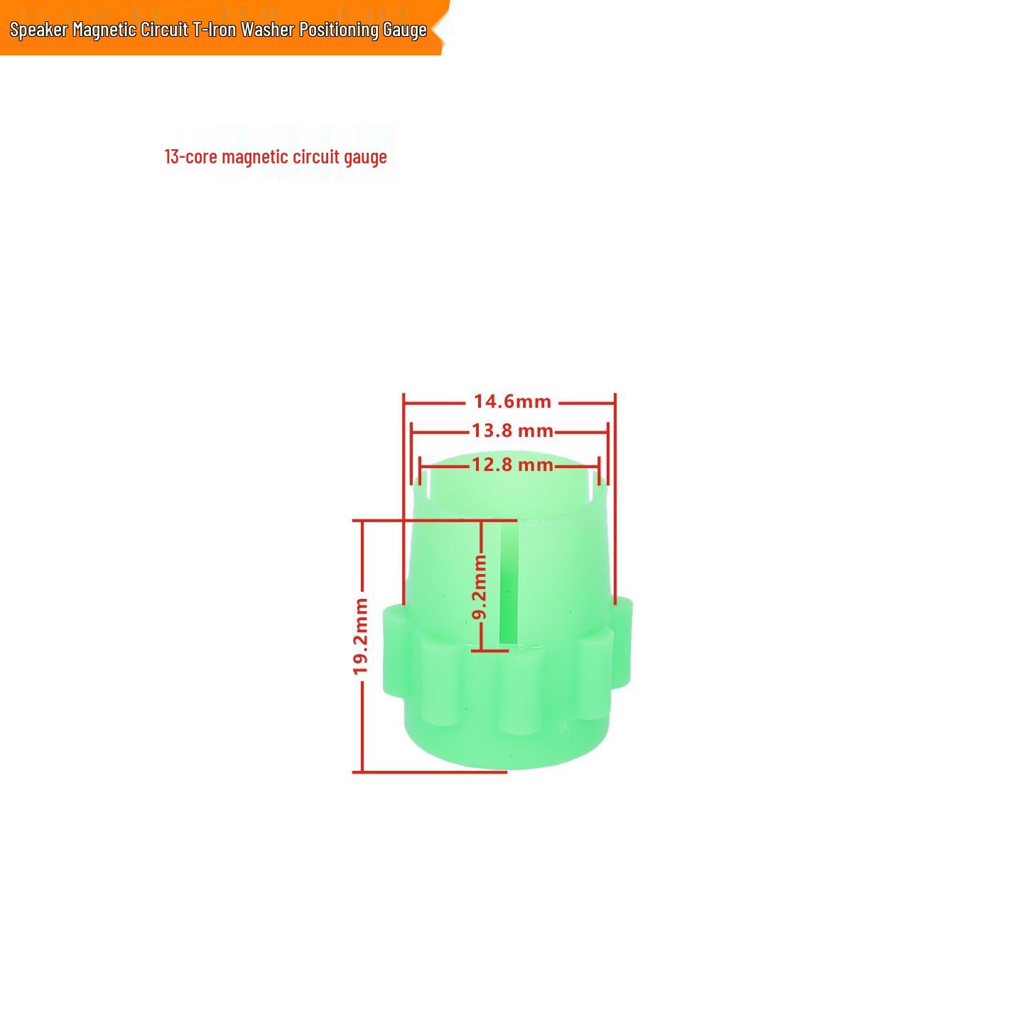Mid-Bass Speaker Magnetic Circuit Positioning Gauge