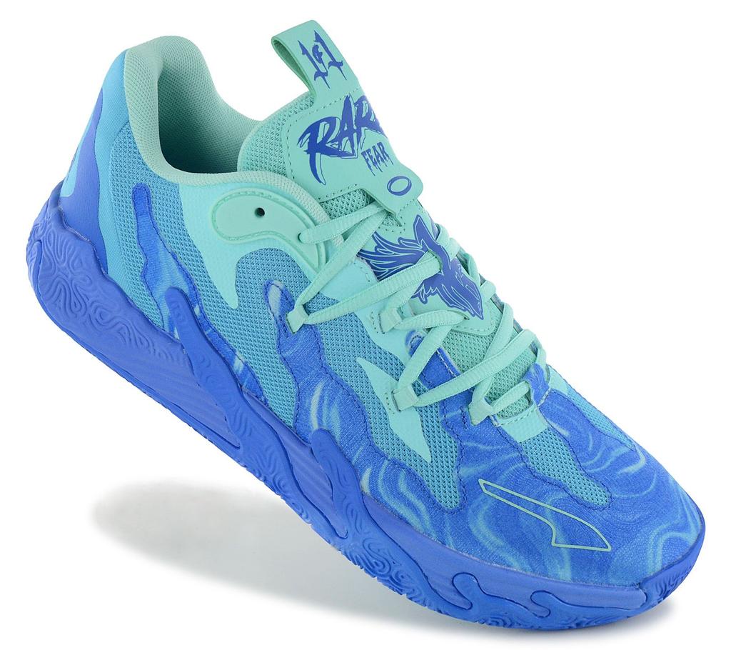 PUMA MB.03 Lo Team - LaMelo Ball - Herren Sneakers Basketball Schuhe Blau 310519-01 ORIGINAL