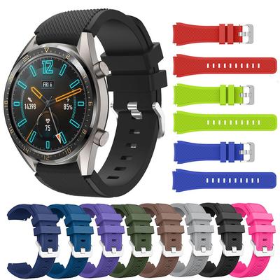 Bracelet en Silicone de remplacement, 22mm, pour Huawei Watch GT 3/2 46mm GT2 Pro, pour Huawei Honor Watch GS Pro
