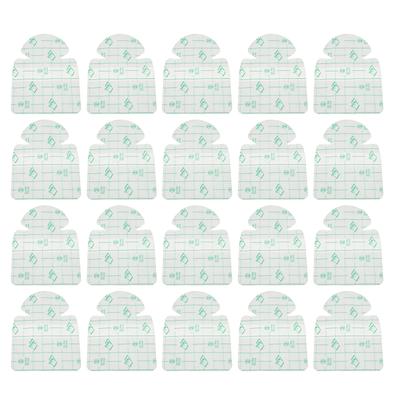 20 peças Adesivo de Fita para Calcanhar Profissional de Viagem Portátil Impermeável Prevenção de Bolhas Patch para Calcanhar para Cuidados com os Pés