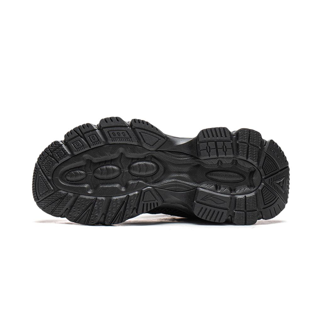 Li Ning Hei Star L2K Cushioning Abrasion Resistant Breathable Low Top Casual Shoes Women's Black Silver AGLW078-3