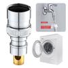 Brass Automatic Water Shuts Off Adapters Leak Prevention Extension Valves Water Connector Easy To Use for Washing Machine