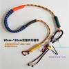 Hand-made Woven Multifunction Adjustable Bag Strap Lanyard Outdoor Camping Hiking Crossbody Strap Replacement Rope