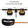 Tool Organizers Bag Heavy Duty Adjustable Tool Belt - Professional Repair Tool Waist Bag for Electricians, Carpenters & Workers