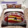 Union Berlin Pattern Bedding Uilt Set Uilt Cover Pillowcase Home Decoration Birthday Gift (1 * Duvet Cover + 2 * Pillowcase  Without Core)96