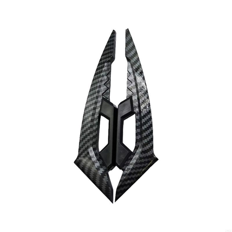 28GC 2pcs Motorcycle Fixed Wind Wing Aerodynamic Front Spoiler for Electric Scooters
