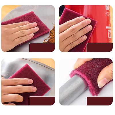 1M/Roll Carborundum Eraser Rust Remover Brush Dish Pot Cleaning Emery Descaling Clean Rub Pots Kitchen Tools Gadgets Accessories