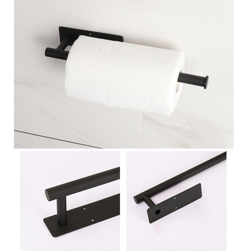 Magnetic Kitchen Paper Towel Holder Stainless Steel Magnetic Paper Towel Rack Kitchen Roll Holder with Strong Magnetic