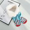 Women Fake Collar Tie Winter Faux Fur Woman False Collar Girls Detachable Fur Collar Ribbon Warm Scarfs for Ladies Neckerchiefs