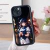 Fatal Fury Hotaru Futaba Handyhülle für iPhone 17 16 15 14 13 12 11 Air Pro Max Plus Verdicktes TPU Bunte Hülle Hübsche Hülle