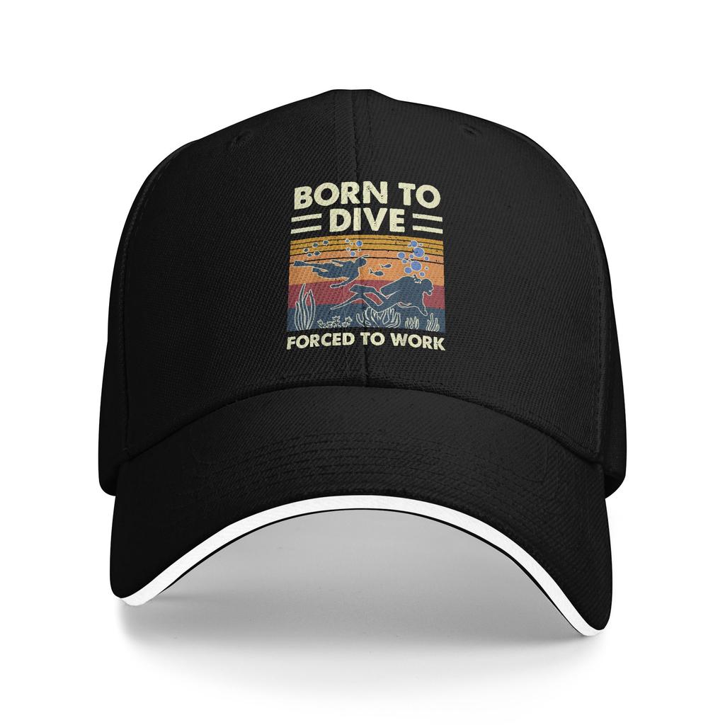 Personalized Scuba Diving Baseball Cap Outdoor WoUnisex Unisexs Adjustable Dive Diver Quote Dad Hat Autumn Snapback Hats