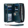 Women Oil-wax cowhide large-capacity wallet long banknote holder anti-theft multi-functional wallet for men
