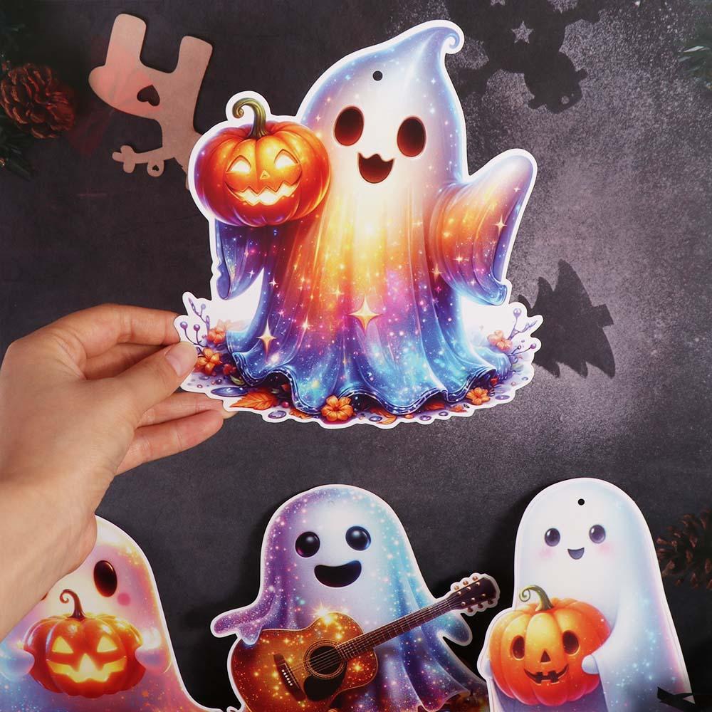 12pcs Cute Halloween House Decoration Cartoon Halloween Background Ornaments  Home