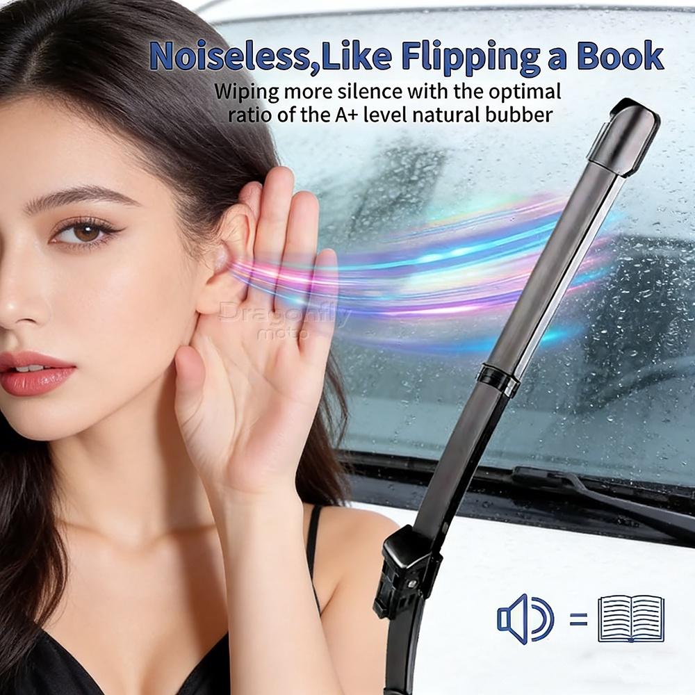 Front Windshield Wiper Blades 2x Windscreen Window Accessories 2000 2008 2012 2015 2017 2019 2020 For Citroen Berlingo 1996-2023