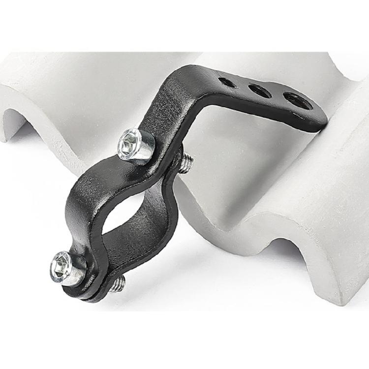 Motorcycle Handle Clamp Multiple Hole Positioning Brackets Rustproof Metal Material Effortlessly Setup for Frequent Riders
