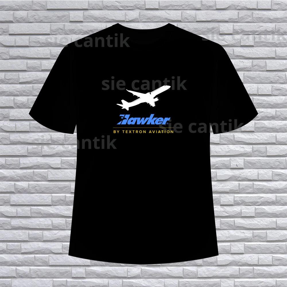 

Hawker Airlines by textron aviation Logo American T-Shirt Funny Size S to 5XL M