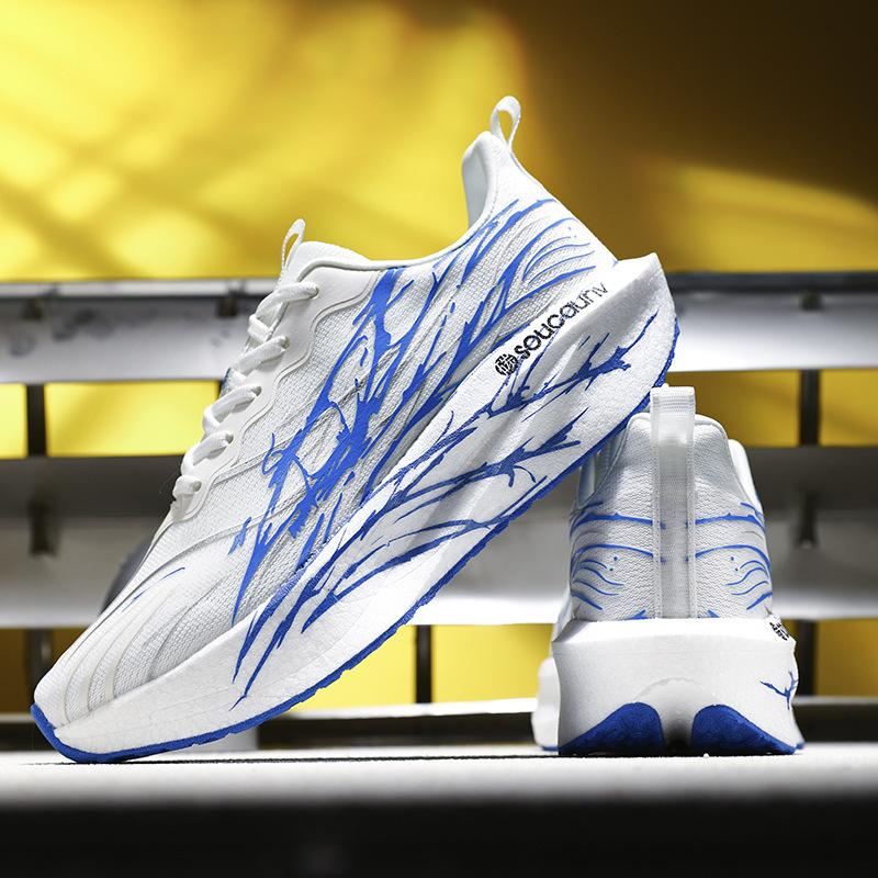 Autumn new heartbeat running shoes shock absorption ultra-light sports shoes lightweight casual jogging shoes