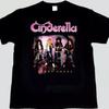 T-shirt Homme Rétro Américain Groupe de Rock Cendrillon Été Nouveau Streetwear Mode Rétro
