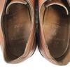 Polo Ralph Lauren Leather Goodyear Welt U Tip Shoes Size 25.5 Brown Dress Business Shoes(USED)