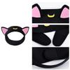 Cat Ears 3mm Neoprene Diving Headband Adjustable Dive Hairband Hair Protection Band Cartoon Diving Hood for Snorkeling Surfing