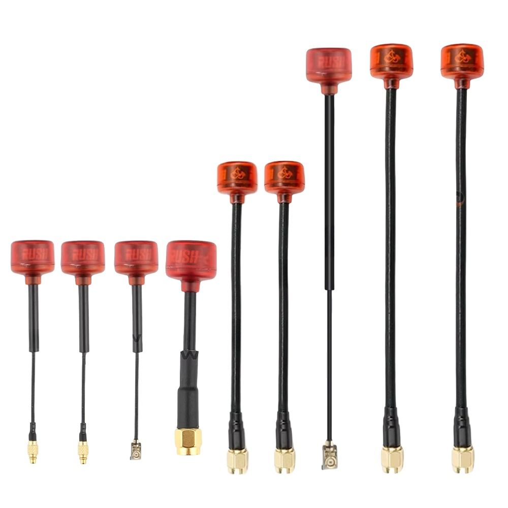 Rush Cherry FPV 5.8G Antenna Connector Adapter Red RC Drone Parts Antenna for RC Car Quadcopter