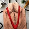 Practical Prank Gifts for Dad Funny 3D Hairy Men's Body Apron, Novelty Muscle Print BBQ Personalized Cooking Gear Bib, Adjustable Polyester