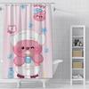 Shower Cute anime Loopys Curtain Waterproof Polyester Fabric Paint Colorful Bath Curtains Home Bathroom Decor Curtain With Hook