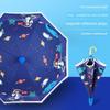 Children's Umbrella with Waterproof Cover, Vinyl Sun Protection, Automatic Sunshade Umbrella for Kindergarten and Primary School Students, Rain or