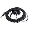 3-meters kabel 3,5 mm plugg bass kablet øretelefon Broadcast Live Monitoring Headset