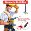 10PCS S2 Steel Magnetic Screwdriver Drill Bit Set Strong Adhesion Magnetic Electric Screwdriver Set Efficient Torque for Metal