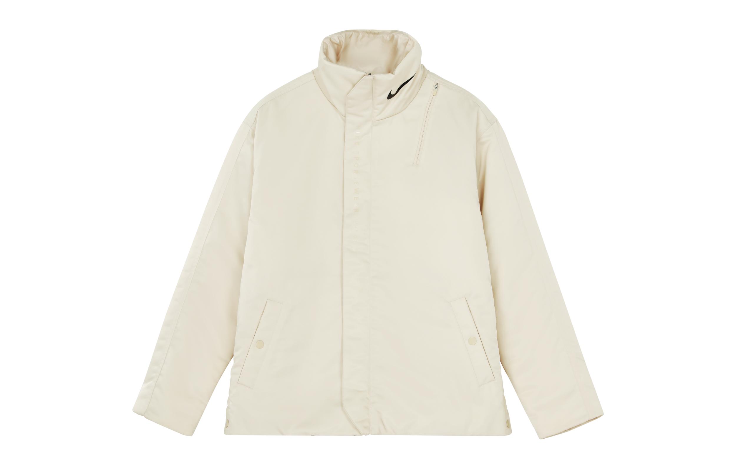 Nike Puffer Jacket Winter Women s Oat CU5832-140 L