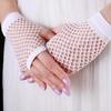 Girls  Short Fishnet Fingerless Gloves Gloves Party Gloves Fishnet Gloves