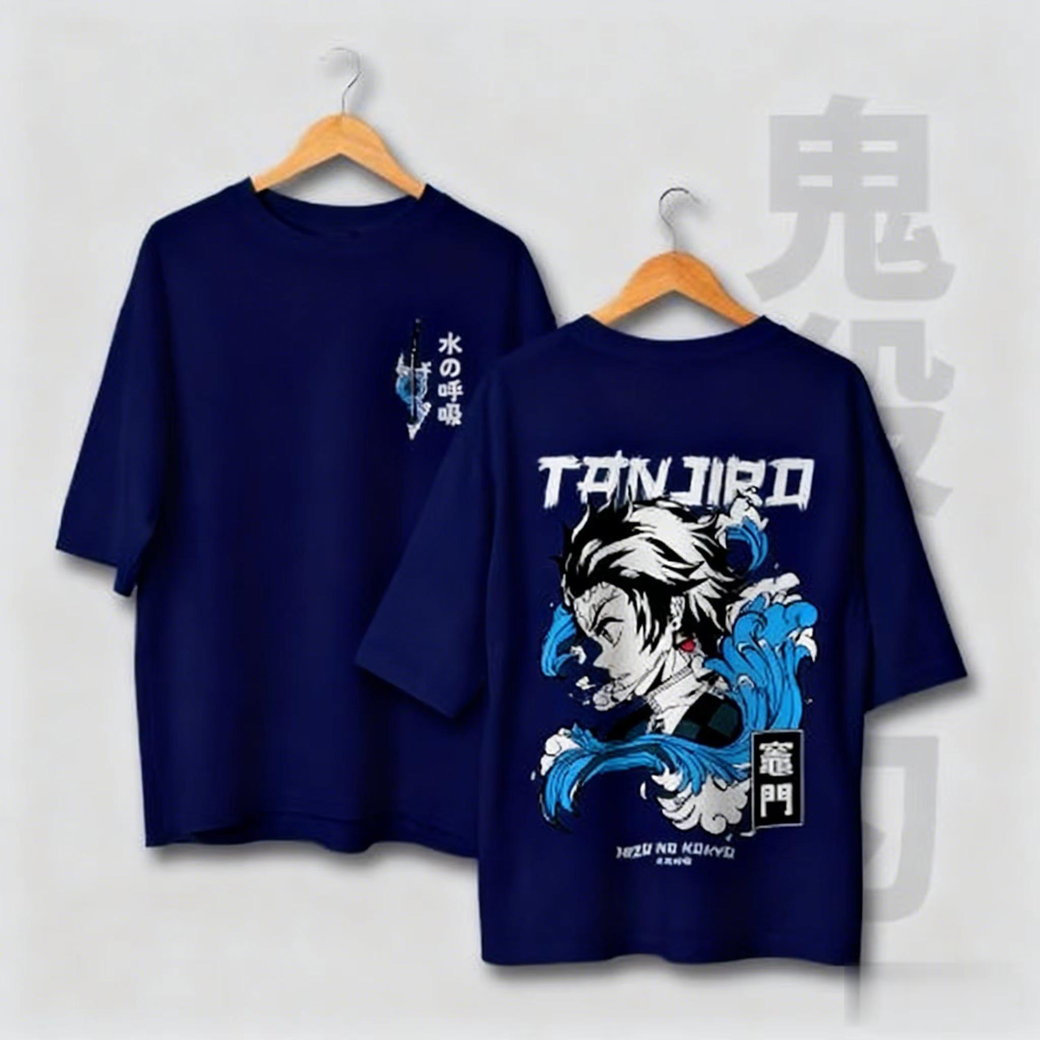 

2026 new Demon Slayer Tanjiro Anime T Shirt Men Women Cotton Short Sleeve Casual Tops Graphic Tee Streetwear Cosplay 4XL
