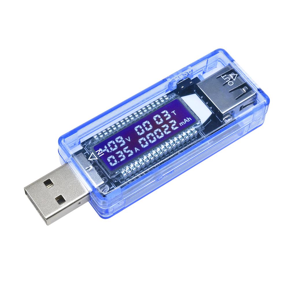 1PC USB Charger Tester DC 3.5V 7V USB Current Voltage Charging Detector Tester Battery Voltmeter Ammeter Charger Doctor