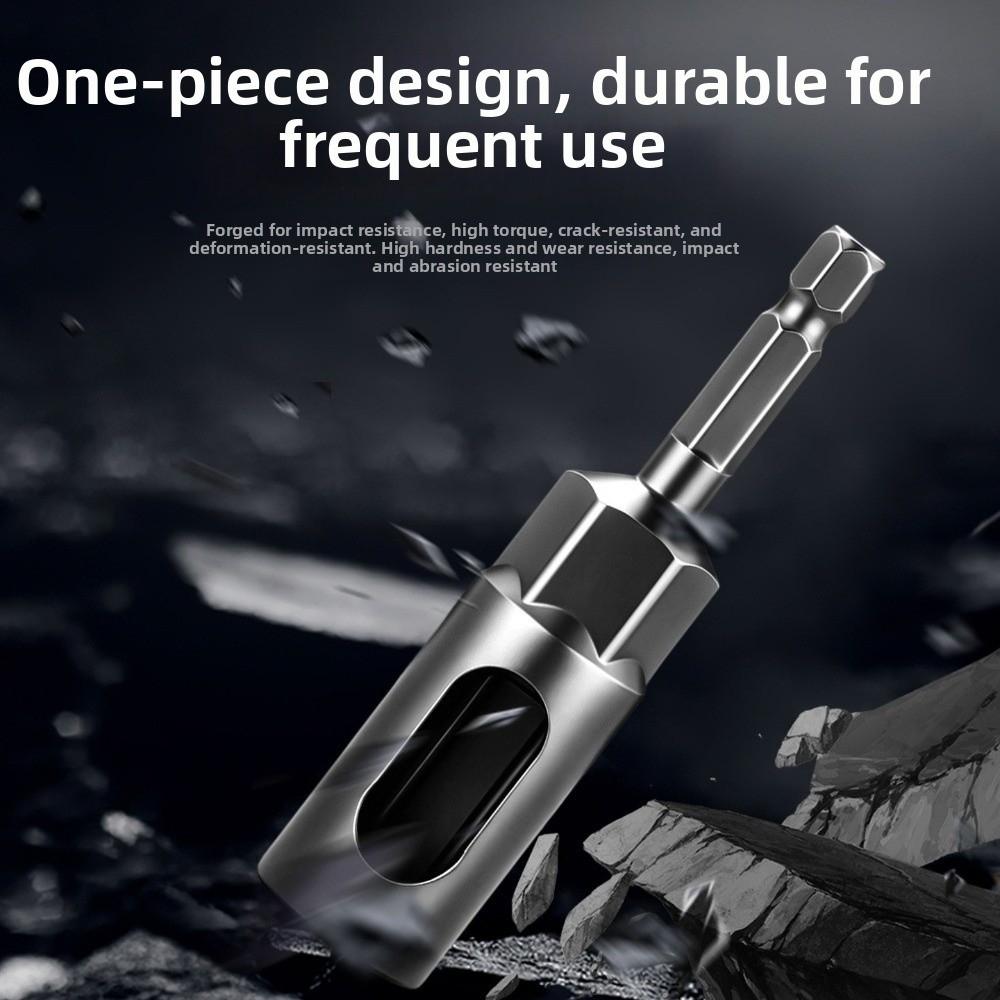 Open Side Structure Hex Socket Adapter Extended Reach Deep Socket Adapter  Bolt Installation