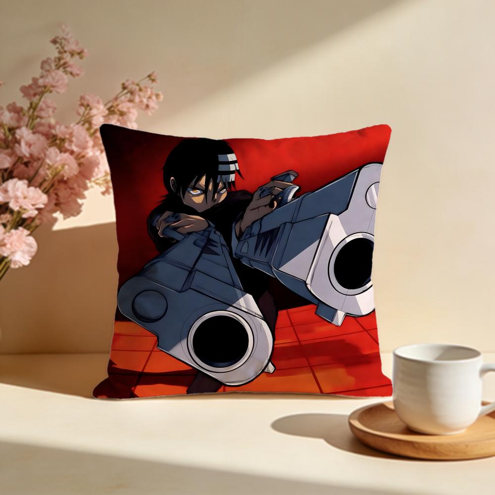 Hot SSOUL EATERable Cushion Cover Stylish Washable Pillow Cover Ideal for Couch Bedroom Car Decoration