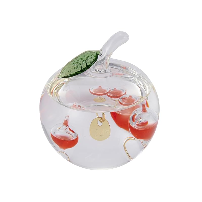 

Chatani Industry Fun Science(Fun Science) glass float thermometer apple 333-218
