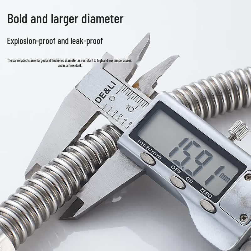 Stainless Steel Corrugated Water Heater Inlet Pipe