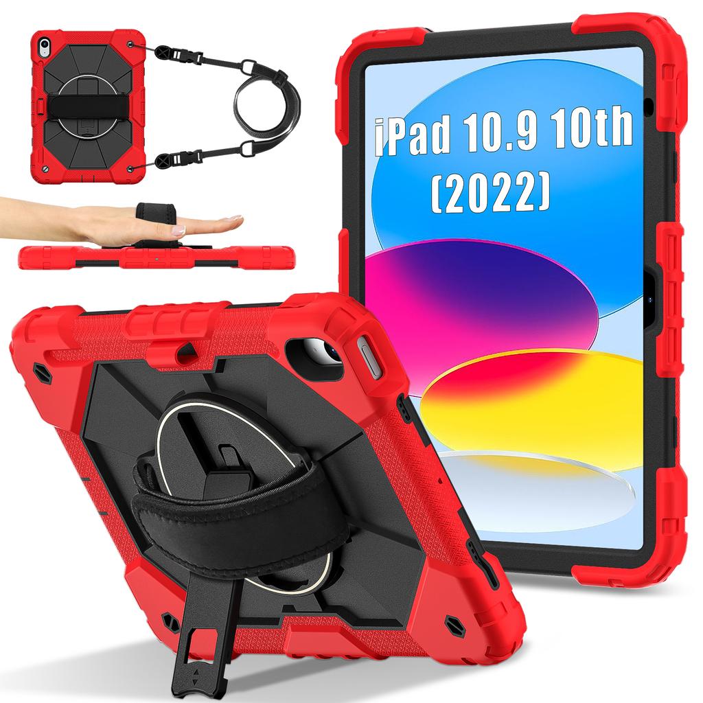 Panzer Hülle für IPad A16 11. 2025 10. 10.9 2022 Mini 7/6 Kinder Ständer Stoßfest Tablet Hülle für IPad Air 11 10.9 Pro 11 Air 13