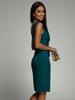2024 V-Neck Sleeveless High-Slit Long Evening Gown for Women