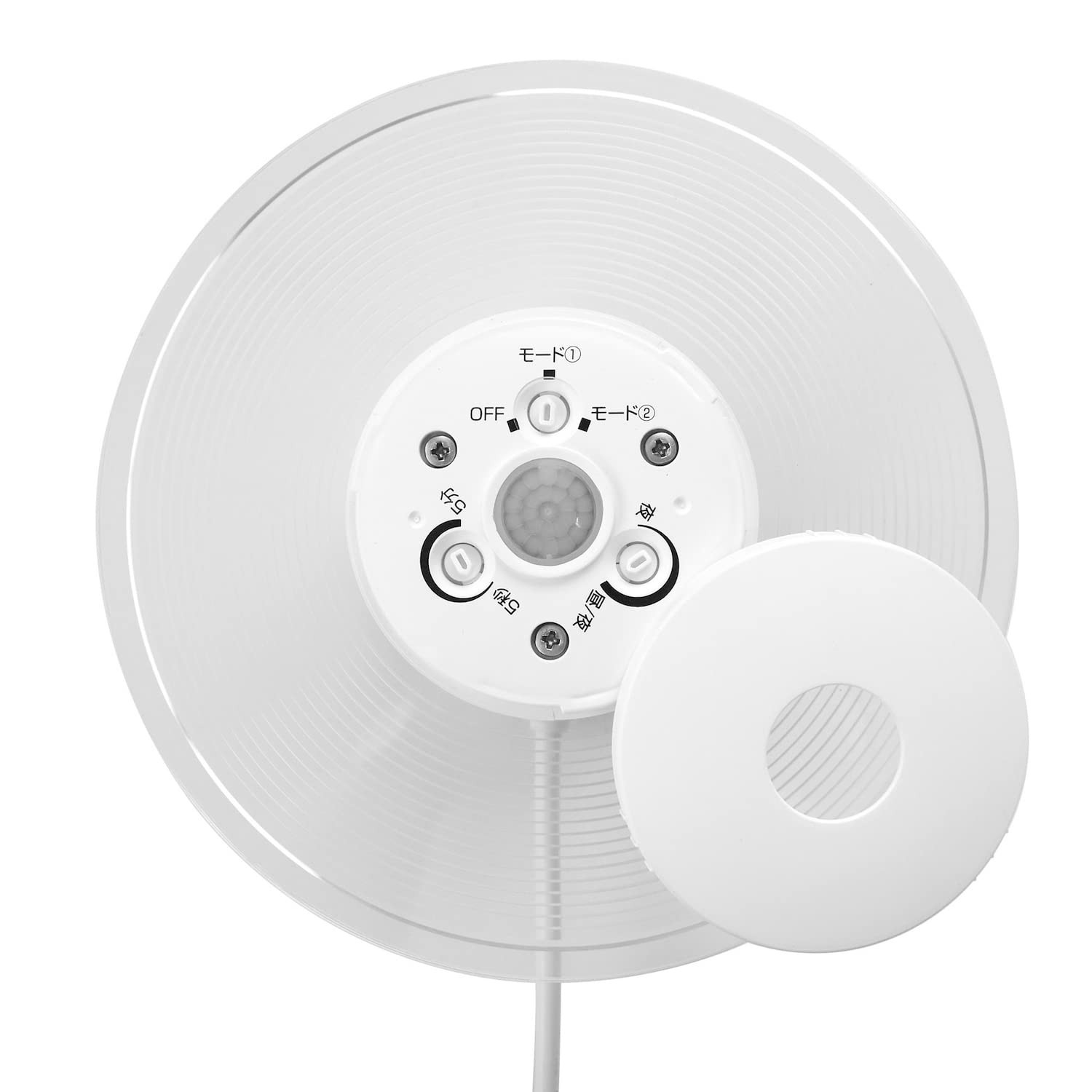 

DAISHIN LUNA LUX LED Sensor Light Daylight White White Outdoor 100V Outlet Motion Sensor Light LED Sensor Light LED Indoor Security Light AC LED білий