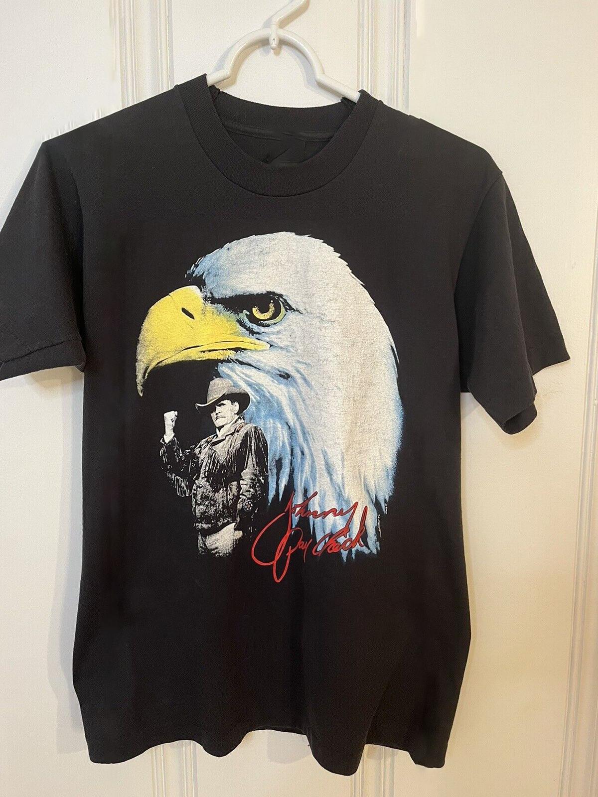 Johnny Paycheck Tour Country Music Shirt Unisex Cotton Tee BT238 S