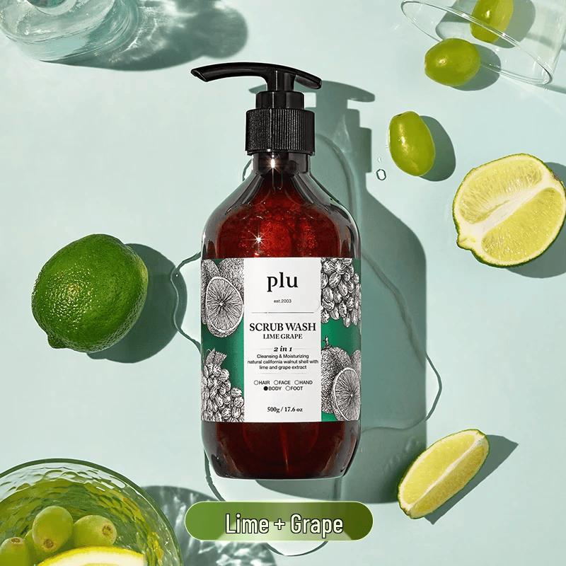 PLU Body Scrub Shower Gel
