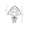 Auto-Hauben-Logo-Emblem-Abzeichen Ersatz-Aufkleber für Benz Maybach GLS S-Klasse S560 S600 S650 S680 GLS600 W205 W212 W213 W222 W221 W223